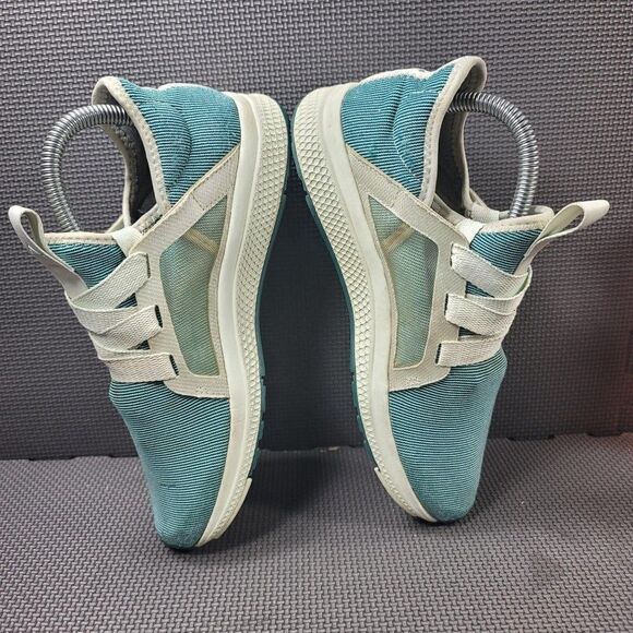 Womens Sz 7 Green Adidas Edge Lux Running Shoes - Picture 5 of 8